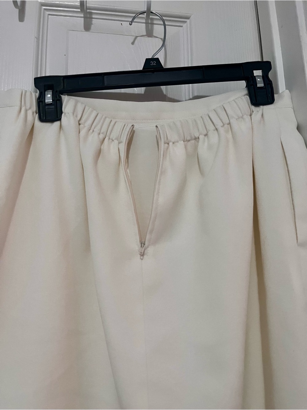 Hazel Cream Pencil Skirt Suit - Elegant Women's Two-Piece - Picture 8 of 10